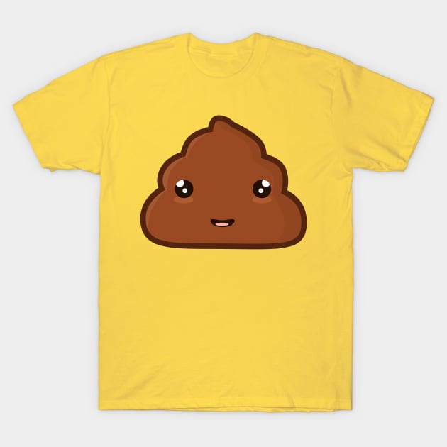 Kawaii Poo T-Shirt by KawaiiNir